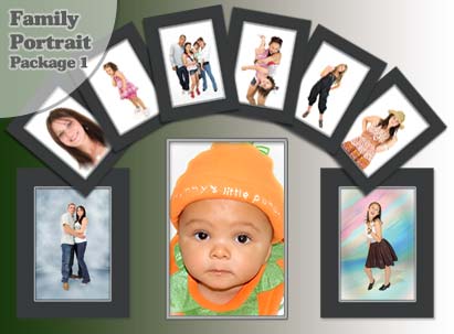 Family Portrait Package 1 Voucher