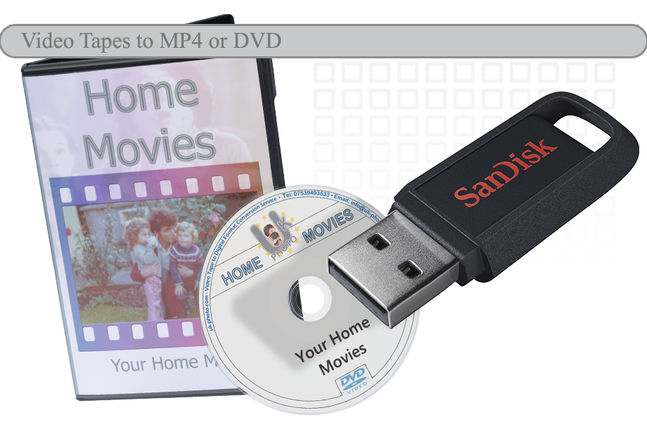 Har råd til vandring ambition VHS To DVD or MP4 Service | Stockport & Manchester